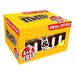 M&M PEANUT 45GM 4+2X28