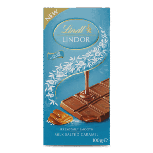 Lindt Lindor Salted Caramel 18X100g