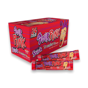 Sour Punk Strawberry 8X24 - 40g