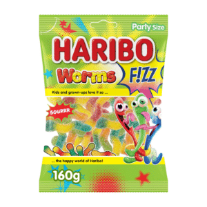 HARIBO FIZZ WORMS 30X160GR